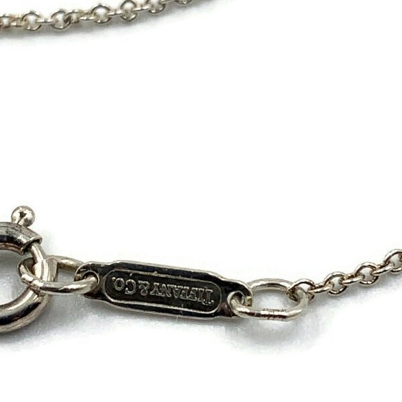 Authentic Tiffany & Co. Silver 925 Cross Necklace - Picture 6 of 8